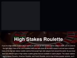 Nolimitroulette