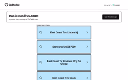 East Coast TVs