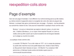 Reexpedition-colis