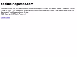 Coolmathsgames