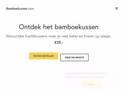 Bamboekussen