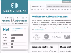 Abbreviations
