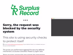 Surplusrecord