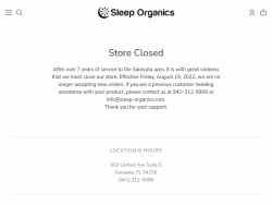 Sleep-organics