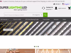 Superlightingled