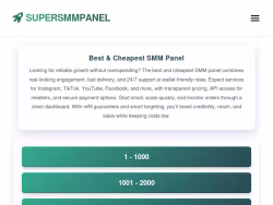 Supersmmpanel