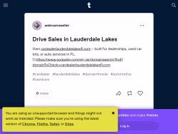 Cardealerlauderdalelakesfl