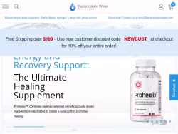 Bacteriostaticwater
