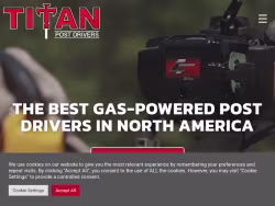 Titanpostdrivers