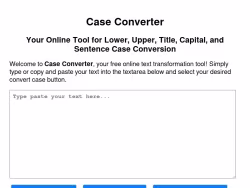 Caseconverter
