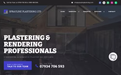 Spraylineplastering