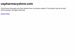 Uspharmacystore