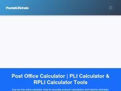 Postallifecalc