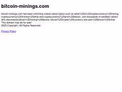 Bitcoin-minings