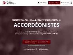 Partitions-accordeon