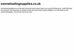 Ozoneheatingsupplies