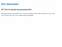 Ericalexander