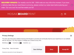 Mosaic-boardprint