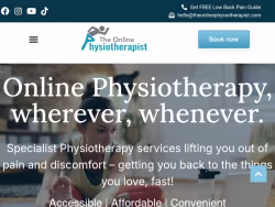 Theonlinephysiotherapist logo