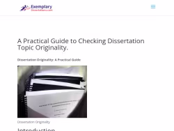 Exemplarydissertations