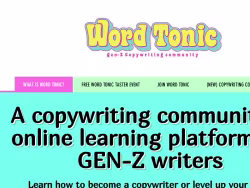 Wordtoniccommunity