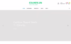 Custom T-Shirts - Print Customised T-Shirts Online in India | Champu.in