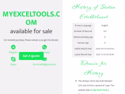Myexceltools