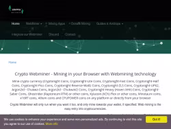 Crypto-webminer