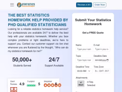 Statisticshomeworkhelper