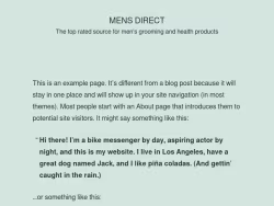 Mensdirect