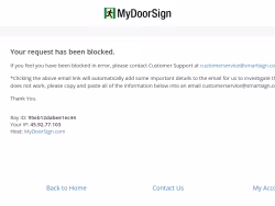Mydoorsign