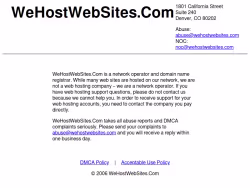 Wehostwebsites