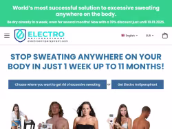 Electroantiperspirant