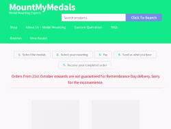 Mountmymedals