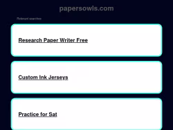 Papersowls