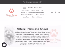 Chowpawsdogtreats
