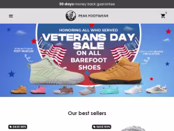 Peak-footwear