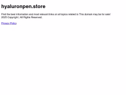Hyaluronpen
