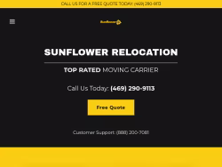 Sunflowerrelocation