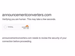 Announcementconverters