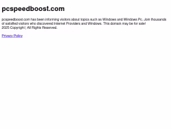 Pcspeedboost