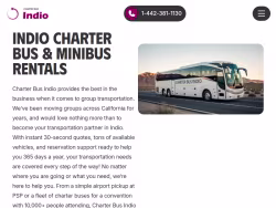 Indiocharterbuscompany