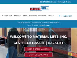 Material-lifts