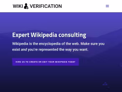 Wikiverification