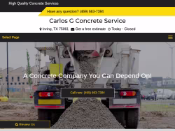 Concretecontractorirvingtx