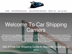 Carshippingcarriers
