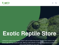 Exoticreptilesstore