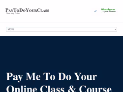 Paytodoyourclass