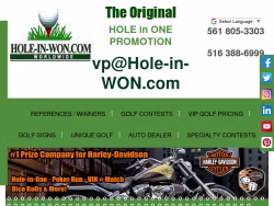 Hole-in-won