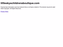 Littleskyechildrensboutique